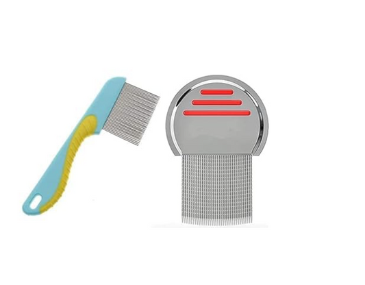 Stainless Steel Lice Comb For Women And Kids - Lice Treatment Comb for Head Lice/Lice Egg Removal